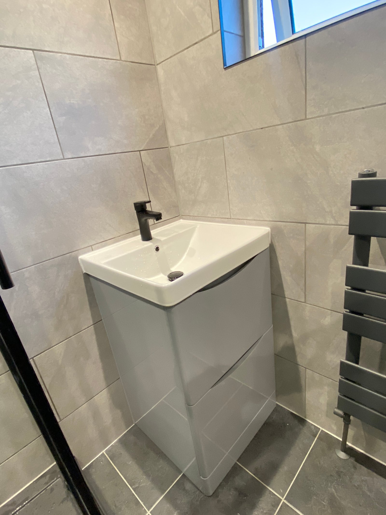 Bathroom refurbishment project in Warrington - B3